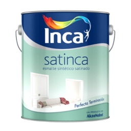 PINTURA SATINCA BLANCO HUMO INCA 20L