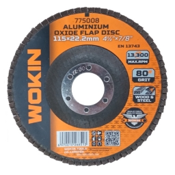 DISCO FLAP 115mm - 1/4 G80 WOKIN MADERA METAL