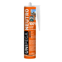 UNIPEGA SILICONA NEUTRA TRANSPARENTE 280ml