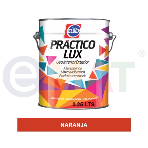 PRACTICO LUX NARANJA 250ml ELBEX