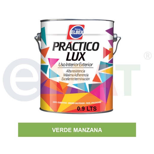 PRACTICO LUX VERDE MANZANA 900ml ELBEX