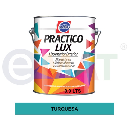 PRACTICO LUX TURQUESA 900ml ELBEX