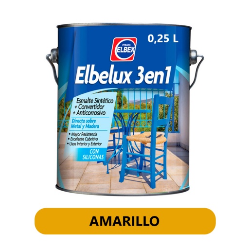 ELBELUX 3 EN 1 AMARILLO 250ml