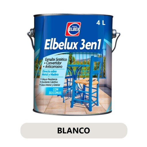 ELBELUX 3 EN 1 BLANCO 4LT