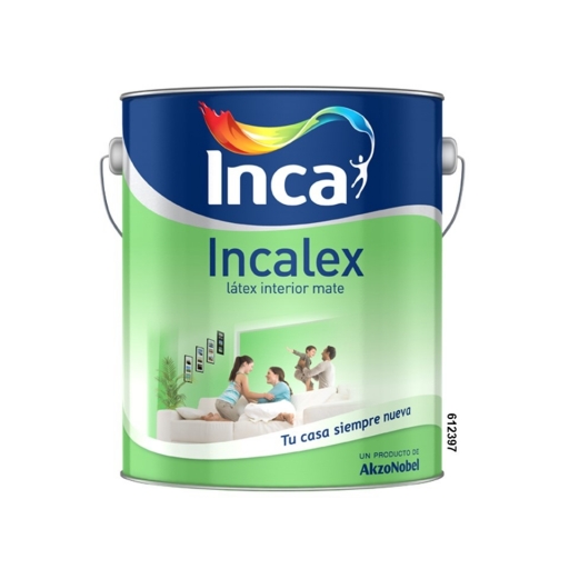 LATEX INTERIOR LAVABLE INCALEX MATE BLANCO 20LT