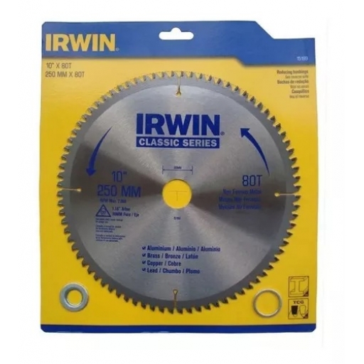 DISCO IRWIN MULTI-CORTE 250mm - 10 80D MET-MAD 15199