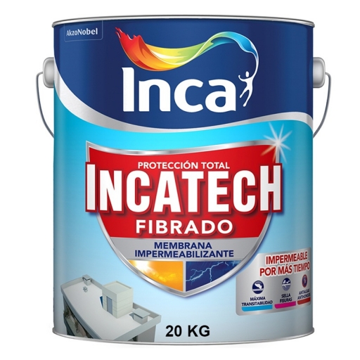 MEMBRANA LIQUIDA INCATECH FIBRADO BLANCO 20LT