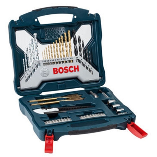 KIT 50pcs BOSCH MECHAS, PUNTAS Y EXT. TITANIO 2607017406