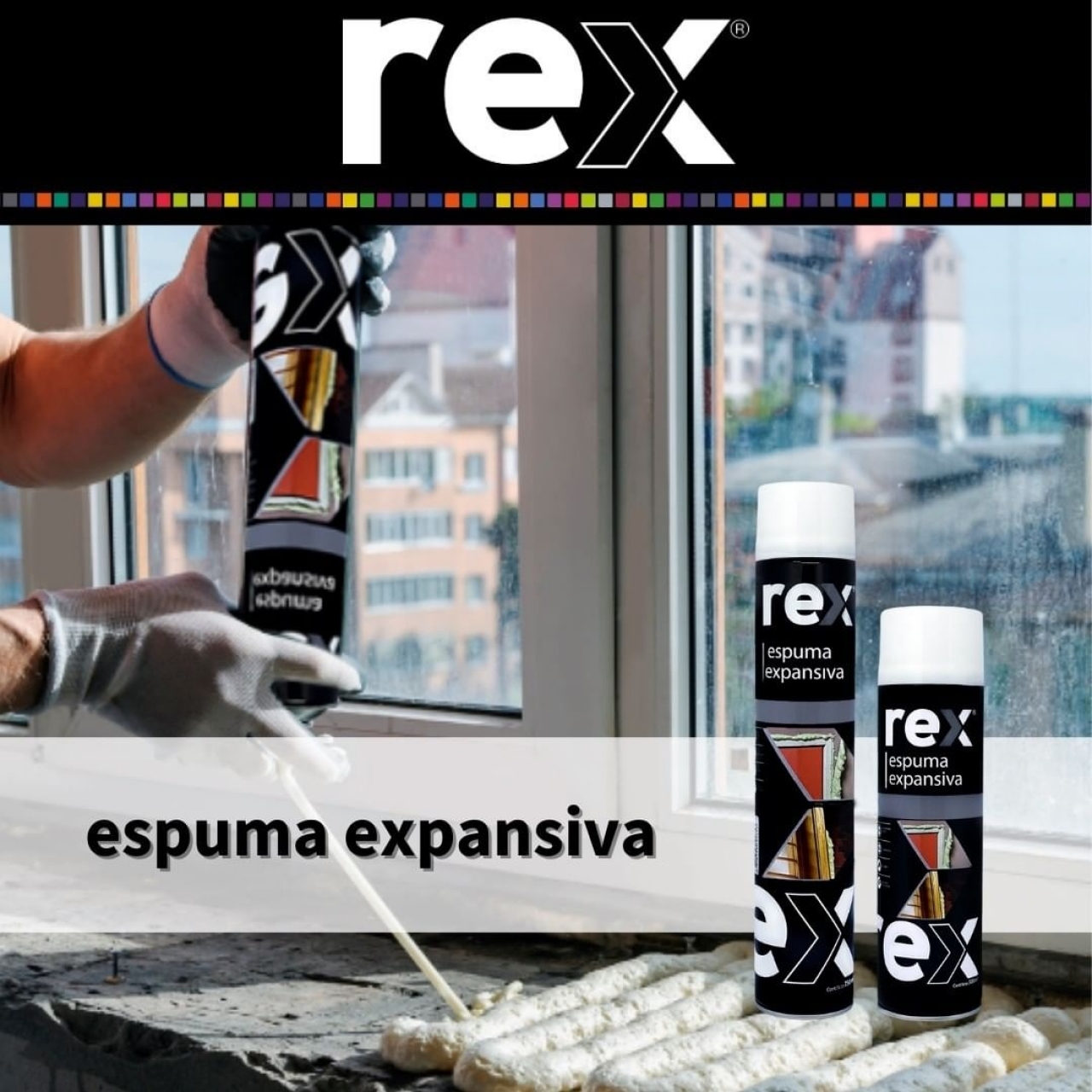 Rex Limpiador de Espuma PU 500ml