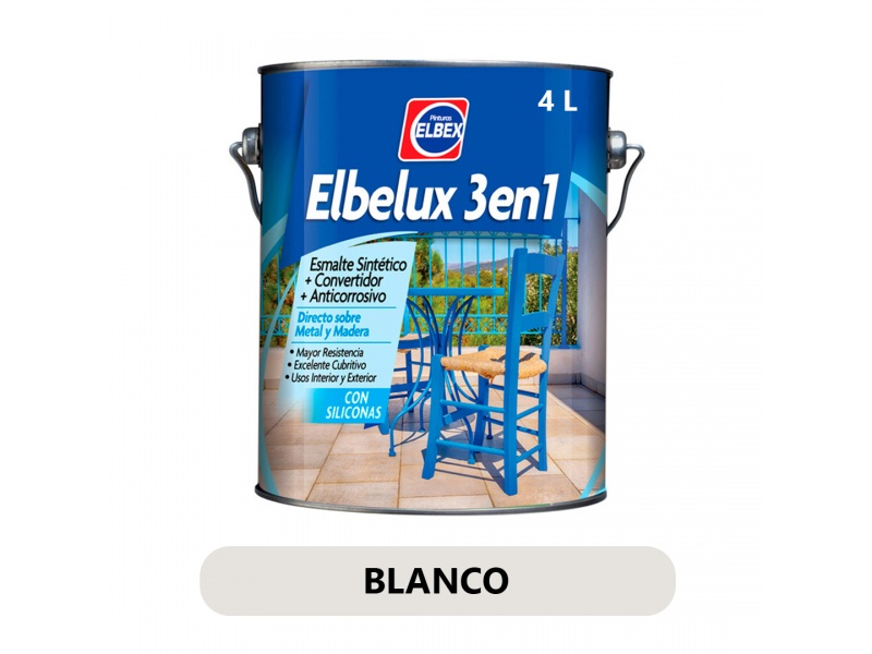 ELBELUX 3 EN 1 BLANCO 4LT