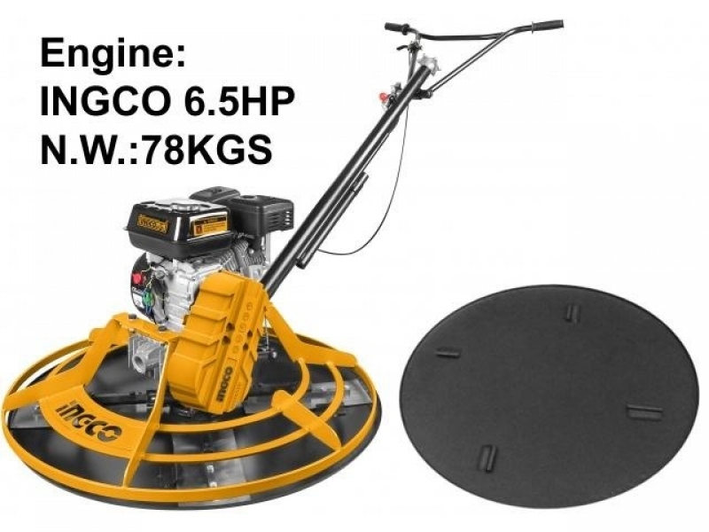 HELICOPTERO ALISADOR 6.5HP 78KG INGCO GPT361-2